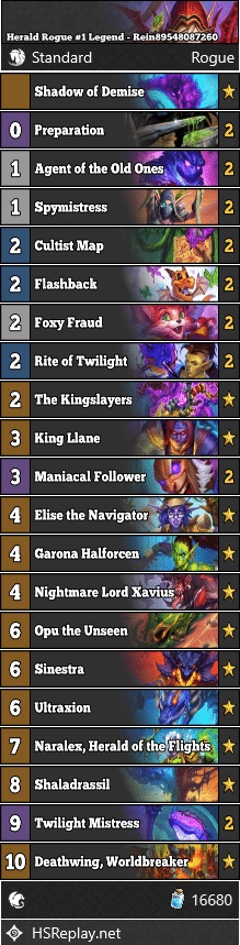 Herald Rogue #1 Legend - Rein89548087260