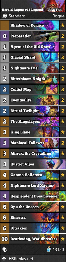 Herald Rogue #18 Legend - _FAST44