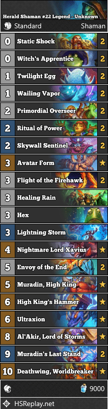Herald Shaman #22 Legend - Unknown