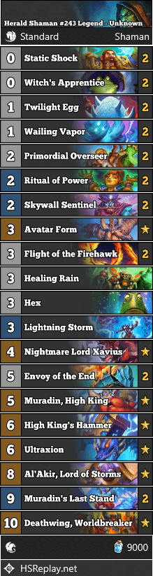 Herald Shaman #243 Legend - Unknown