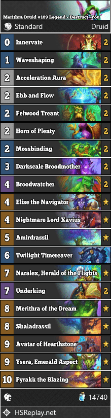 Merithra Druid #189 Legend - Destruct_You