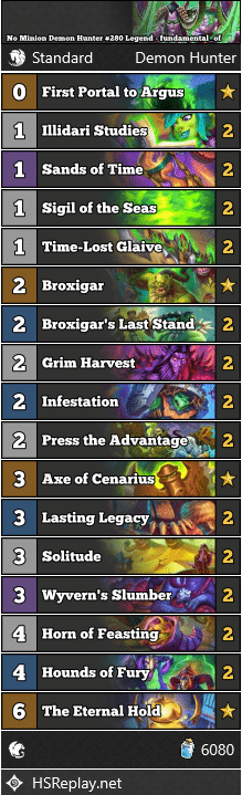 No Minion Demon Hunter #280 Legend - fundamental_of