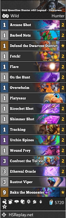 Odd Questline Hunter #68 Legend - Unknown