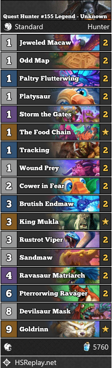 Quest Hunter #155 Legend - Unknown