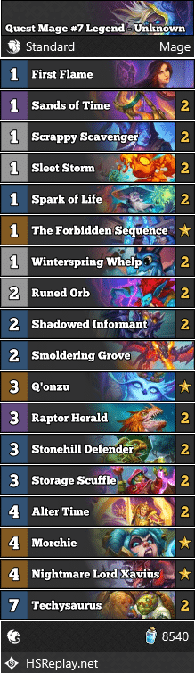 Quest Mage #7 Legend - Unknown