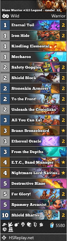 Blaze Warrior #323 Legend - randal_22