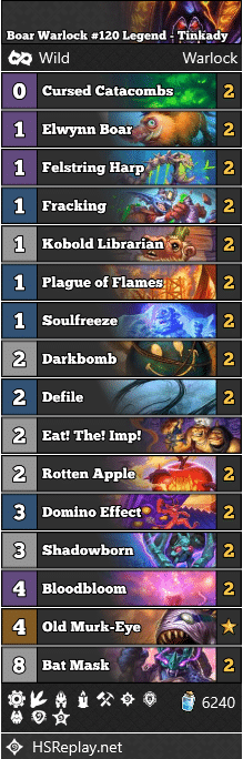 Boar Warlock #120 Legend - Tinkady