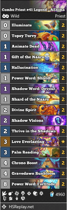 Combo Priest #41 Legend - AEnima