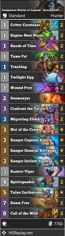 Companion Hunter #1 Legend - Aircon42365