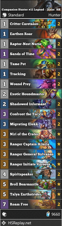 Companion Hunter #11 Legend - Janos_HS