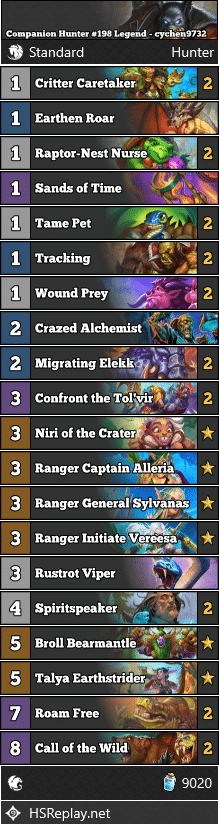 Companion Hunter #198 Legend - cychen9732