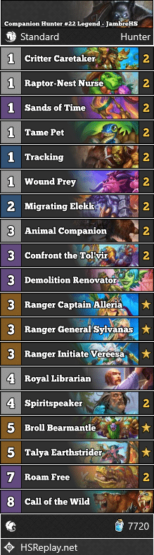 Companion Hunter #22 Legend - JambreHS