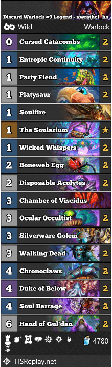Discard Warlock #9 Legend - xwrathcl_hs