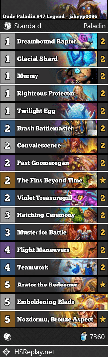 Dude Paladin #47 Legend - jakeyp0096