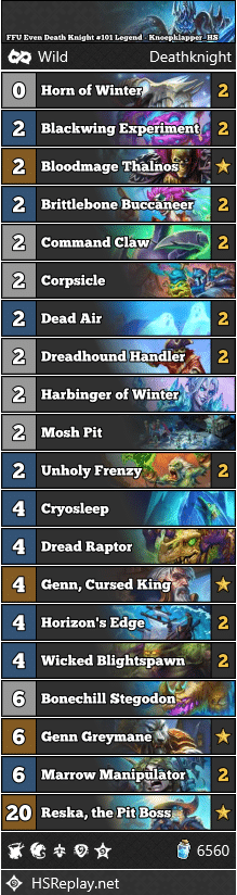 FFU Even Death Knight #101 Legend - Knoepklapper_HS