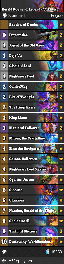 Herald Rogue #2 Legend - Unknown