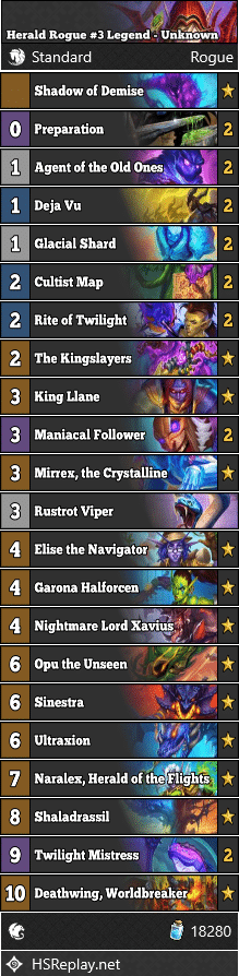 Herald Rogue #3 Legend - Unknown