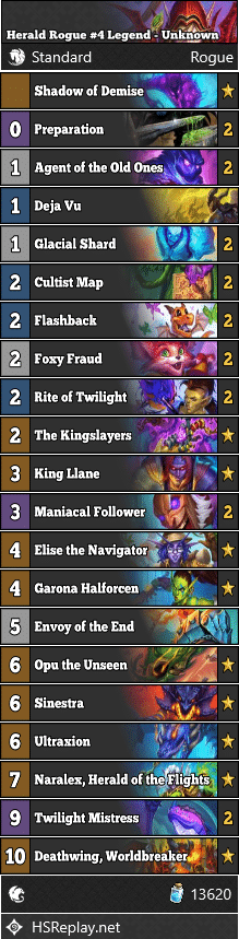 Herald Rogue #4 Legend - Unknown