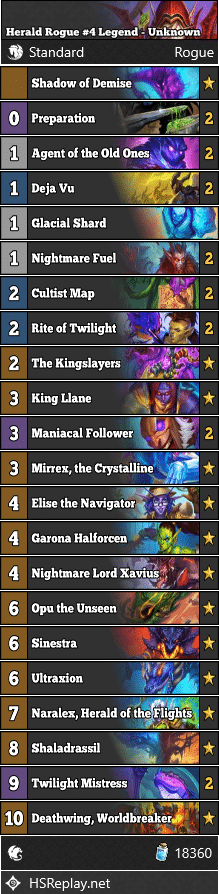Herald Rogue #4 Legend - Unknown