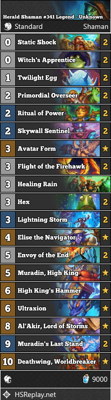 Herald Shaman #341 Legend - Unknown