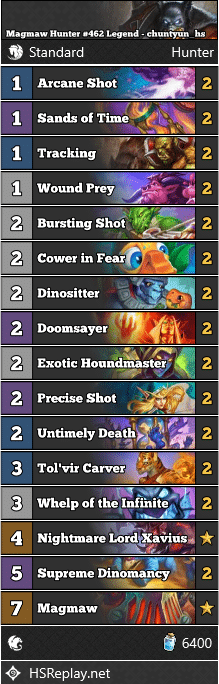 Magmaw Hunter #462 Legend - chuntyun_hs