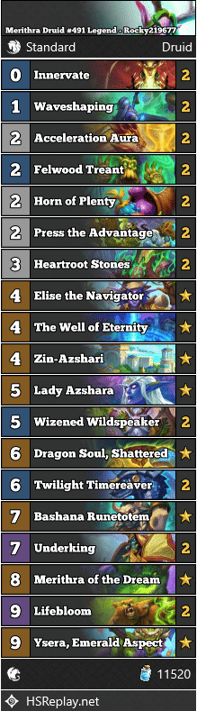 Merithra Druid #491 Legend - Rocky219677