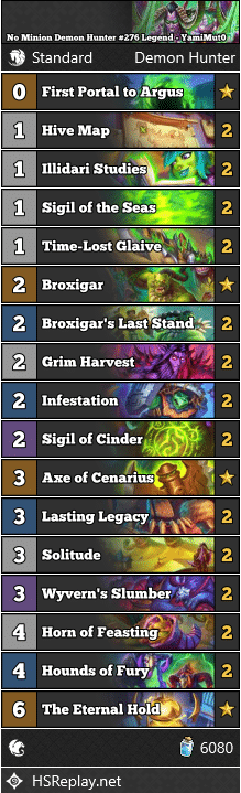 No Minion Demon Hunter #276 Legend - YamiMut0