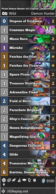 Pirate Demon Hunter #21 Legend - Unknown