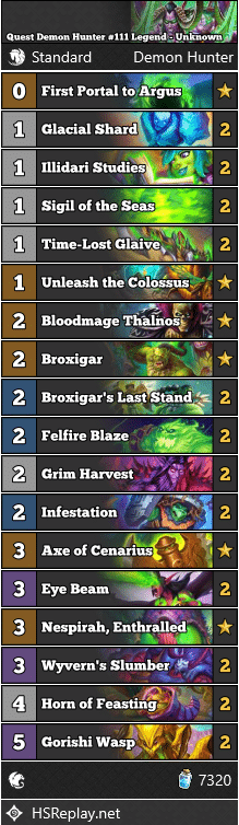 Quest Demon Hunter #111 Legend - Unknown