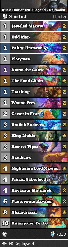 Quest Hunter #410 Legend - Unknown
