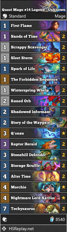 Quest Mage #14 Legend - Unknown