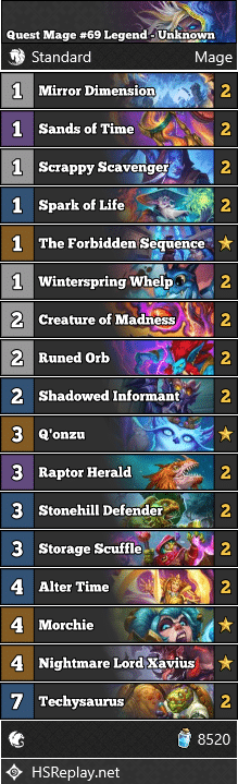 Quest Mage #69 Legend - Unknown
