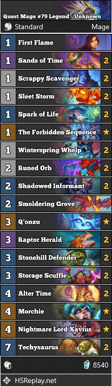 Quest Mage #79 Legend - Unknown