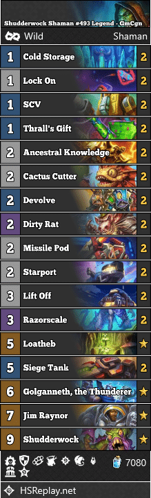 Shudderwock Shaman #493 Legend - GmCgn