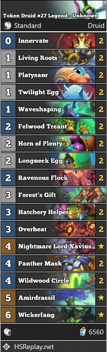 Token Druid #27 Legend - Unknown