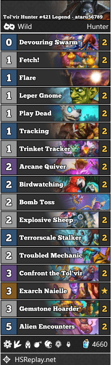 Tol'vir Hunter #421 Legend - ataru56789