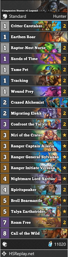 Companion Hunter #1 Legend - 大神丶十局小鱼宝