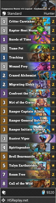 Companion Hunter #11 Legend - fundamental_of