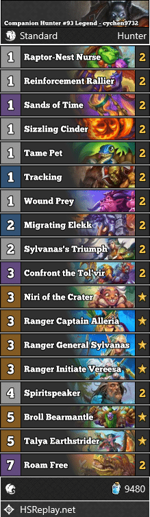 Companion Hunter #93 Legend - cychen9732