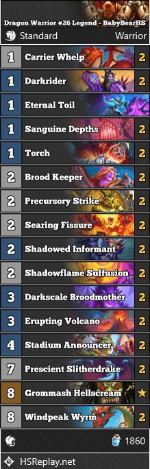 Dragon Warrior #26 Legend - BabyBearHS