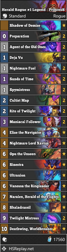 Herald Rogue #1 Legend - PrincesS