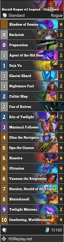 Herald Rogue #2 Legend - Unknown