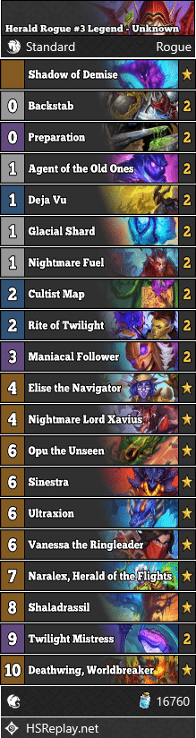 Herald Rogue #3 Legend - Unknown
