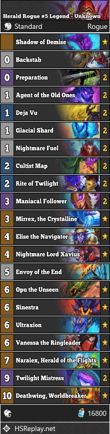 Herald Rogue #5 Legend - Unknown