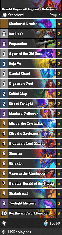 Herald Rogue #6 Legend - Unknown