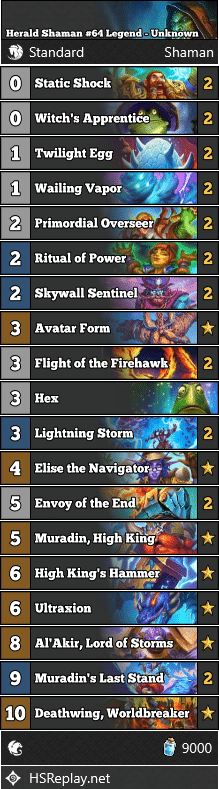 Herald Shaman #64 Legend - Unknown