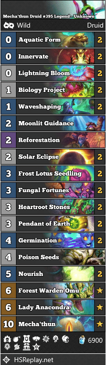 Mecha'thun Druid #395 Legend - Unknown