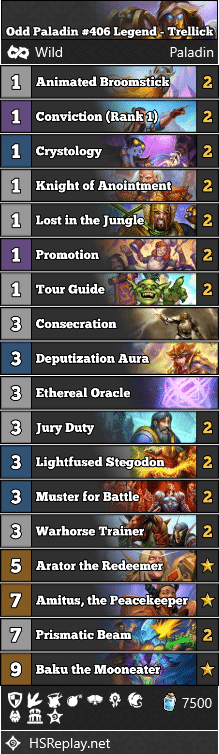Odd Paladin #406 Legend - Trellick