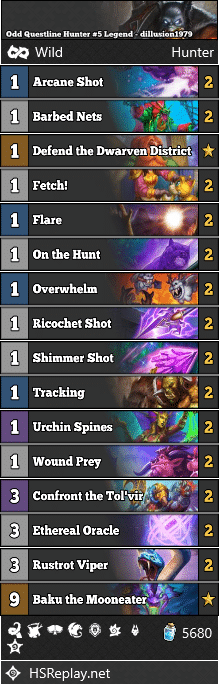 Odd Questline Hunter #5 Legend - dillusion1979