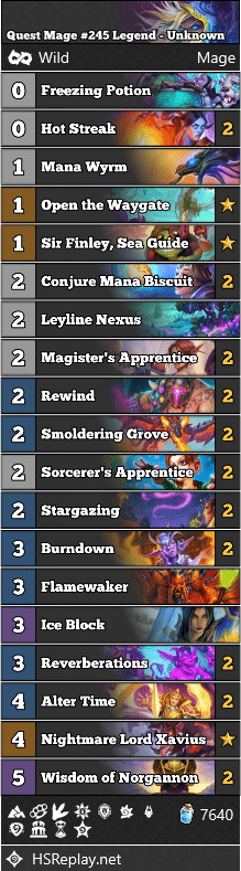 Quest Mage #245 Legend - Unknown